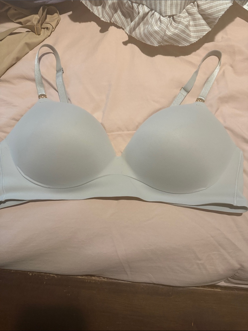 Very light gray VS Wireless Smooth T-Shirt Bra - Women Intimates